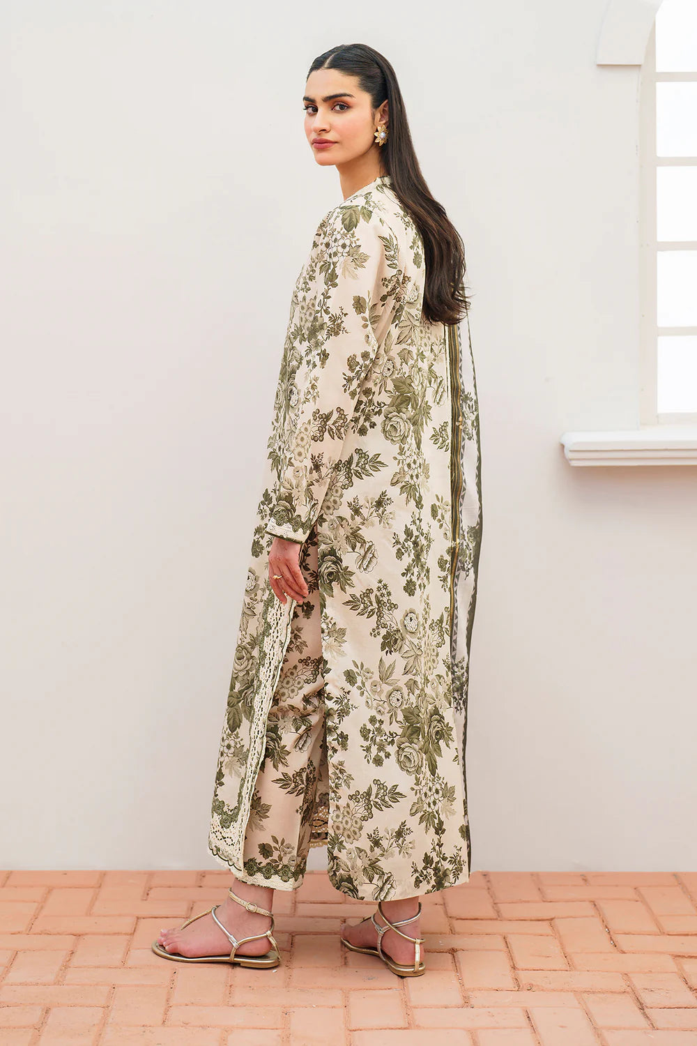 BAROQUE KHADDAR UNSTITCHED PRINTED 3PC